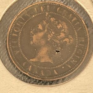 Canada 1898 One Cent Foreign Coin